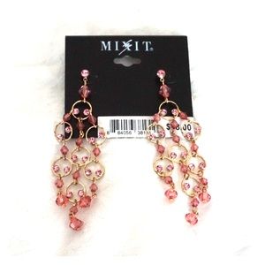 Mixit chandelier earrings- never worn!